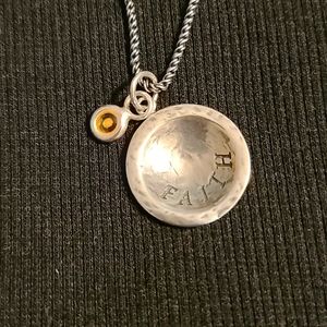 Silpada Mustard Seed Faith Necklace